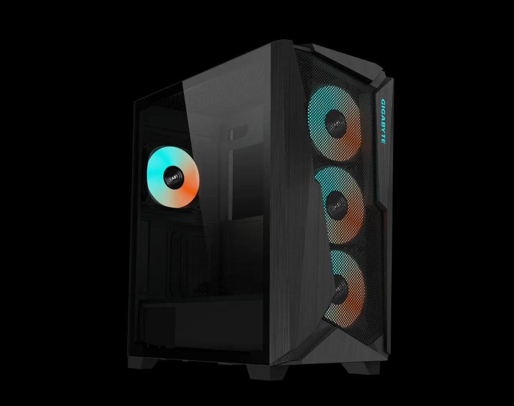 Gigabyte C301V2 RGB Tempered Glass E-ATX Black Mid Tower Gaming Chassis  2x3.5' 2x2.5' 2xUSB3.0 Detachable Dust Filter Liquid Cooling PSU Standard ATX Gigabyte C301V2 RGB Tempered Glass E-ATX Black Mid Tower Gaming Chassis  2x3.5' 2x2.5' 2xUSB3.0 Detachable Dust Filter Liquid Cooling PSU Standard ATX
